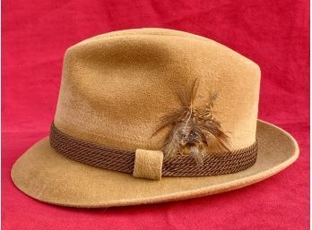 Dobbs Fifth Avenue NY Hughs And Hatcher Hat Size 7 1/4