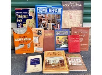 Lot Of Home Improvement, Wood Working, And Furniture Books