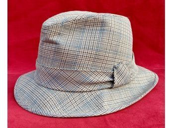 Stetson Plaid Hat Size 7 1/4 Hat