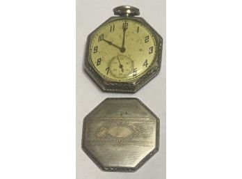 Antique Supreme 17 Jewels Pocket Watch