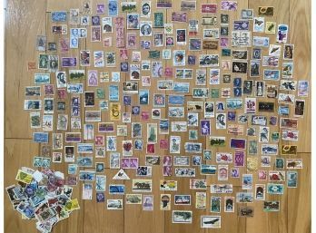 Huge Lot Of Cancelled Stamps
