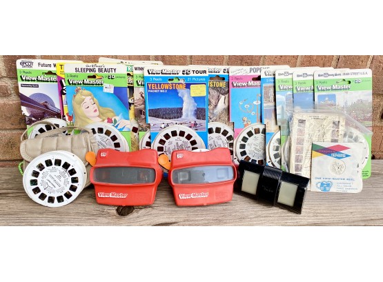 Lot Of View Masters With Variety Of Reels