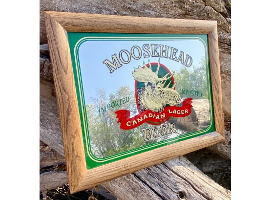 Moosehead Beer Mirrored Sign