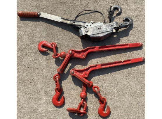 Leves Load Binders And Cable Winch Puller