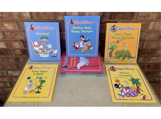 Collection Of 9 Walt Disney World Books