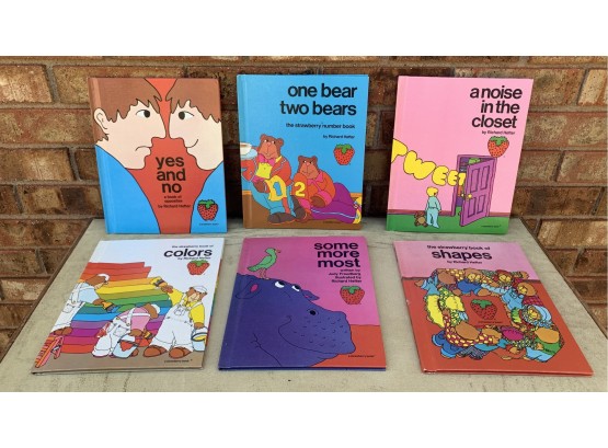 6 Childrens Books By Richard Hefter Copyright 1975
