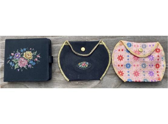 Two Coin Purses And Small Wallet From Echt Pyrm