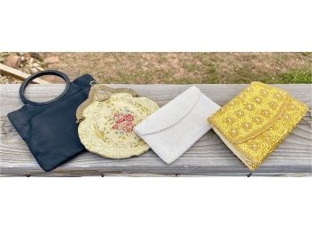 Vintage / Antique Purses, Some 50 Years Old! One By Richer Bag By Wasborg Japan