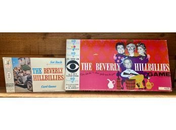 Two Vintage 1960s The Beverly Hillbillies Board Games