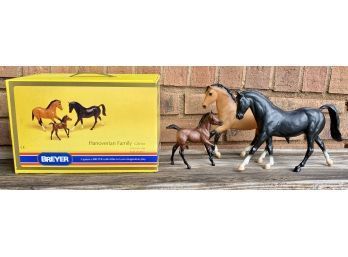 Vintage Breyer Hanoverian Family Toy Model Horses