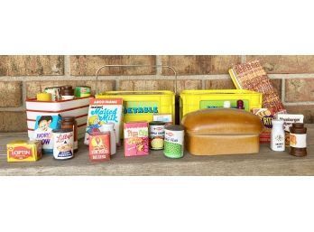 Lot Of Child's Toy Kitchen Food