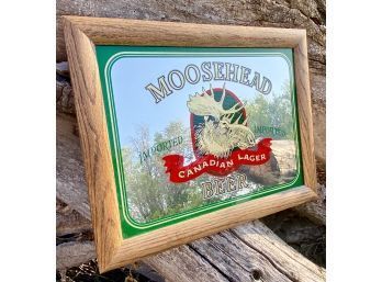 Moosehead Beer Mirrored Sign