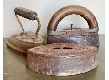 Three Vintage Irons
