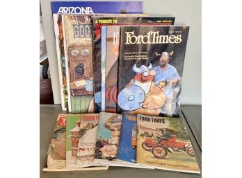 Lot Of Vintage Magazines Featuring Ford Times