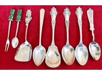 Lot Of Small Sterling Spoons