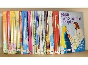 Lot Of Childrens Books From Rand McNally Publisher, Many With Christian Themes