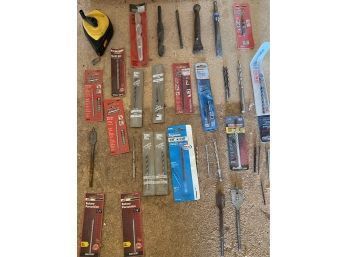 Drill Bits, Some New In Box