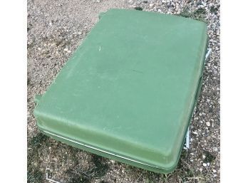 Vintage Green Hard Shell Luggage