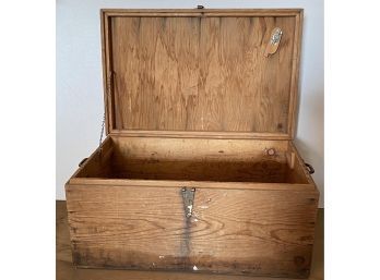 Small Wooden Trunk