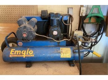 Emglo Products Corp. Air Compressor W Long Hose.