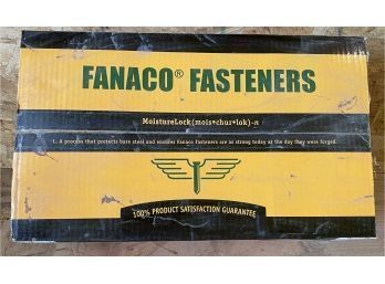 Fanaco Fasteners New In Box