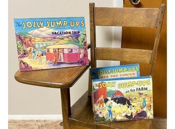 (3) Jolly Jump- Ups Pop Up Books!!