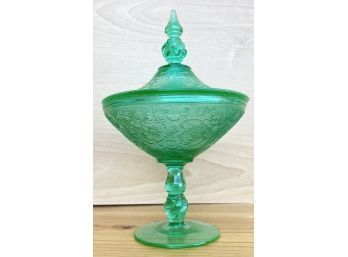 Gorgeous Depression Glass 'Open Rose' Pattern