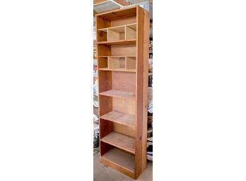 Tall Wooden Shelf. Great For Garage Storage!