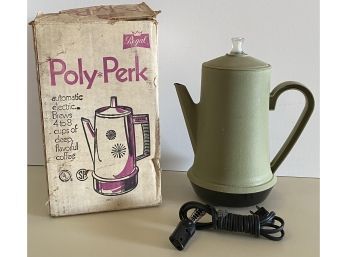 Poly Perk Electric Coffee Pot
