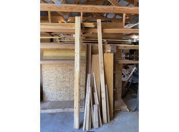Large Lot Of Misc. Cuts Of Wood