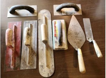 Lot Of Concrete Wall Trowels
