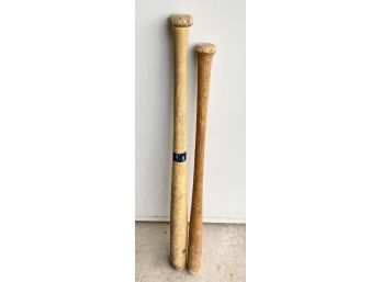 Two Vintage Baseball Bats
