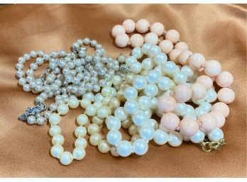 Lot Of Costume Pearls