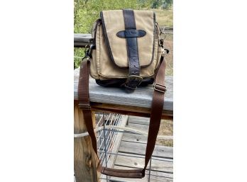 Vintage LL Bean Canvas Bag With Strap