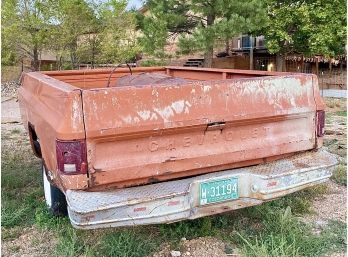 Vintage Chevrolet Trailer Pickup Bed Salvage