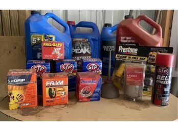 Oil Filters, Oils, Antifreeze And More