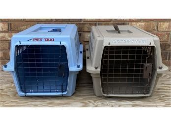 2 Small Portable Pet Carriers
