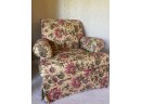 Paisley Damask Upholstered Roll Arm Chair By Better Homes And Garden (2 Of 2)