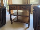 Woodley's French Provincial End Table With Double Shelf Storage (2 Of 2)