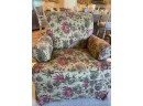 Paisley Damask Upholstered Roll-Arm Chair By Better Homes And Garden (1 Of 2)