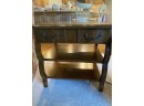 Woodley's French Provincial End Table With Double Shelf Storage (2 Of 2)
