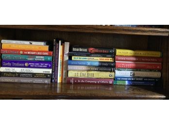 Collection Of Contemporary Health & Self Improvement Books Including Kevin Trudeau & Oprah