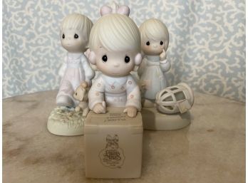 Collection Of Three Precious Moments Figurines
