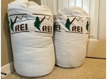 Pair Of Two REI Sleeping Bags