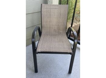 Kids Patio Chair With Woven Fabric