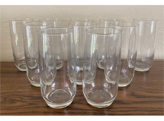 Lot Of 10 Drinking Glasses