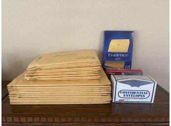 Huge Lot Of Padded And Regular Envelopes