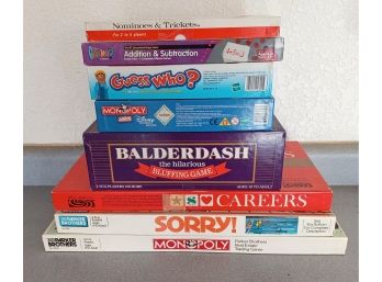 Lot Of Assorted Board Games.