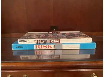 Clue And Risk Board Games
