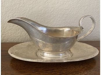 S. Kirk And Son Sterling Silver Sauce Boat- 382.3 Grams